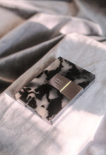 Load image into Gallery viewer, 1900 Card Case - PVD Silver / Marbled Black
